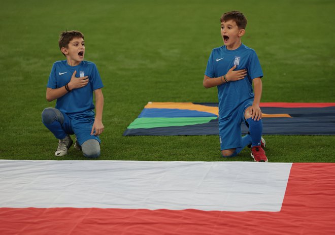 Uefa po besedah Čeferina gradi tudi športno infrastrukturo za otroke. FOTO: Paul Childs Action Images/Reuters