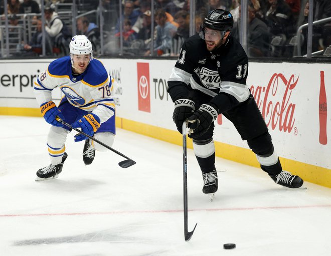 Anže Kopitar igra že 19. sezono v ligi NHL. FOTO: Harry How/Getty Images/AFP