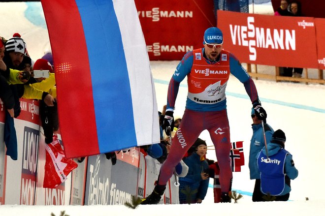 Jevgenij Ustjugov je svoj čas slovel kot eden najboljših biatloncev, a so ga ujeli, da si je pomaga z nedovoljenimi poživili. FOTO: Giuseppe Cacace/AFP - International News Agency