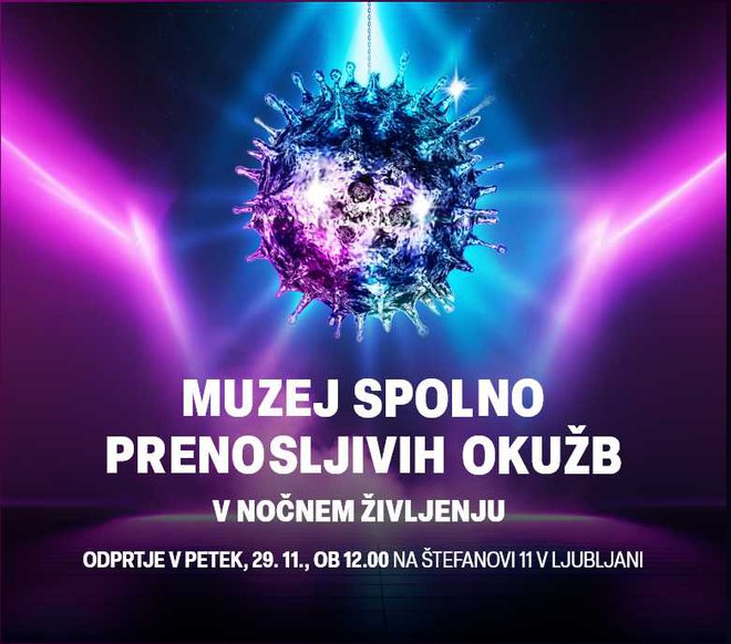 Odprtje Muzeja spolno prenosljivih okužb v Ljubljani. FOTO: Drogart