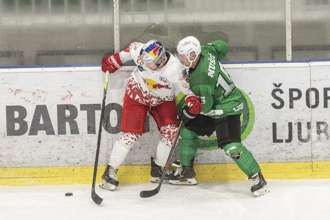 Tekme med Olimpijo in Salzburgom so bile pogosto zelo vroče. FOTO:  Voranc Vogel/Delo