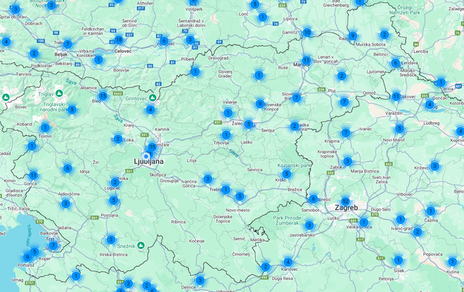 Z več kot 500 javnimi polnilnicami v regiji Petrol zagotavlja zanesljivo polnjenje na vsakem koraku. FOTO: Petrol