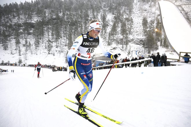 Na Finskem je šla zmaga Švedinji Fridi Karlsson. FOTO: Markku Ulander/AFP