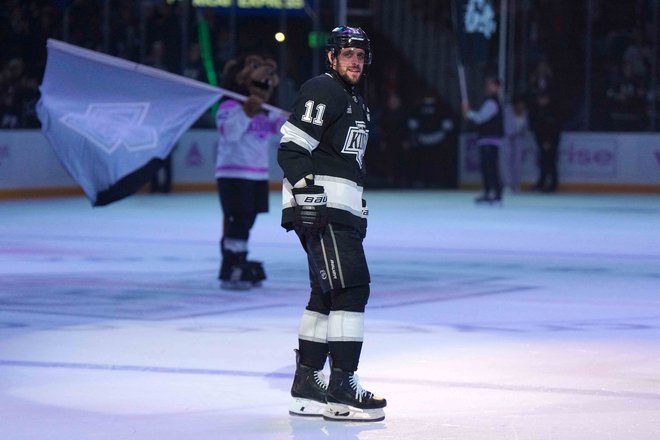 Anže Kopitar je na lestvici najučinkovitejših v zgodovini NHL na 42. mestu prehitel prehitel Petra Štastnyja..FOTO: Kirby Lee/Usa Today Sports Via Reuters Con