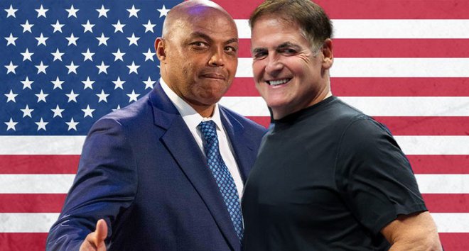 Charles Barkley in Mark Cuban vesta, kaj potrebuje amerika. FOTO: AA