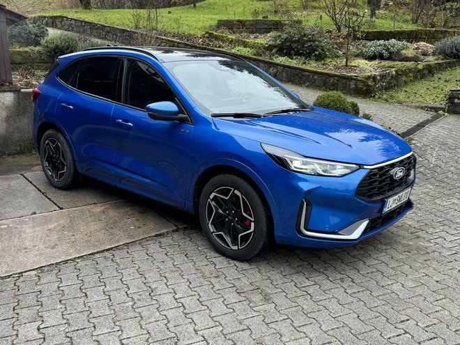 Ford kuga kot priključni hibrid. FOTO: Aljaž Vrabec