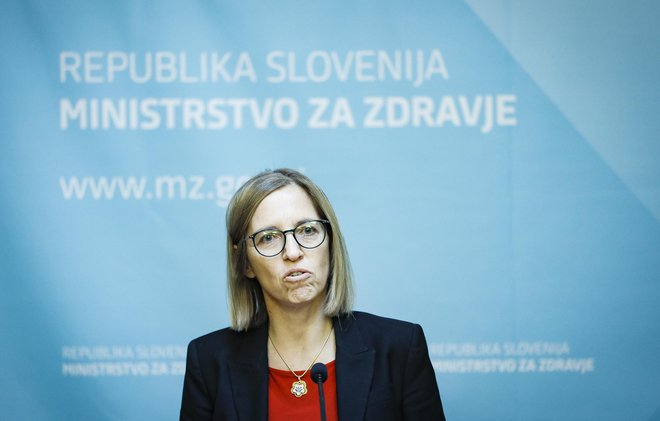 Ministrica za zdravje Valentina Prevolnik Rupel je danes predstavila spremembe zdravstvene zakonodaje. FOTO: Jože Suhadolnik/Delo