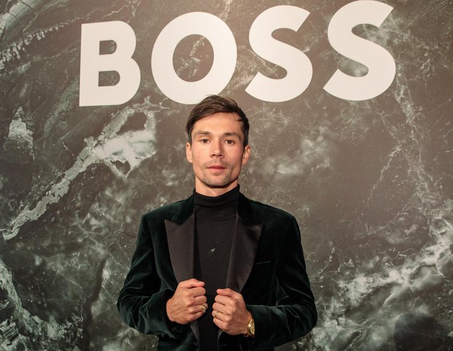 Primož Roglič je, zaradi povezav ekipe Bora s prestižno znamko, tudi ambasador znamke Boss. FOTO: Emporium