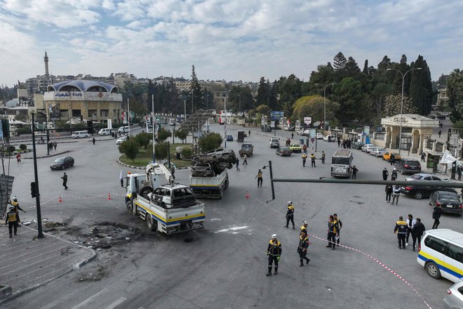 Bliskovita ofenziva proti silam predsednika Bašarja al Asada. FOTO: Omar Haj Kadour/AFP