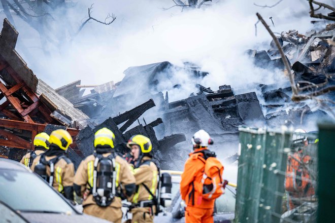 Incident se je zgodil danes okoli 6:15 zjutraj v soseski Mariahoeve. FOTO: Josh Walet Afp