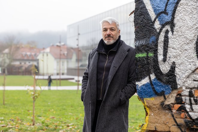 Pomembno je, da imamo v družbi institucije, ki spodbujajo k ustvarjanju, sodelovanju, predvsem pa k pogovoru o pomenu našega dela, pravi ­Alessandro Rancati. FOTO: Črt Piksi