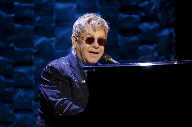 Pevec Elton John. Foto Š Mike Segar/Reuters Reuters