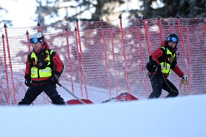 Petra Vlhova se je poškodovala januarja na veleslalomu v domači Jasni. FOTO: Vladimir Šimiček/AFP