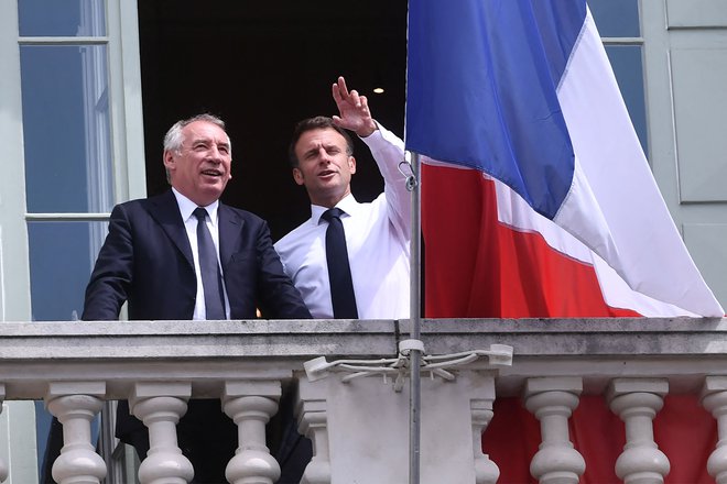 François Bayrou ima dolgo kariero, v parlament je bil prvič izvoljen, ko je bil sedanji predsednik Emmanuel Macron star devet let. FOTO: Gaizka Iroz/AFP