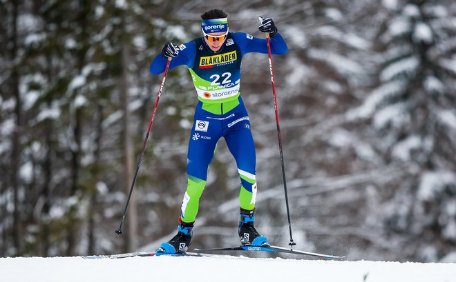 Eva Urevc je v Davosu v zaključnih šprinterskih bojih izpadla v četrtfinalu. FOTO: Matej Družnik