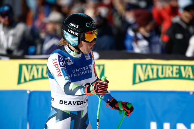 Ilka Štuhec je superveleslalom končala na 20. mestu. FOTO: Gabriele Facciotti/AFP