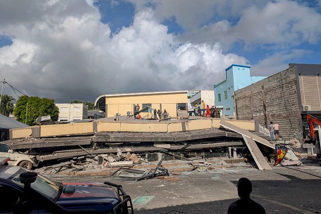 Vanuatu je ena od držav, najbolj podvrženih naravnim nesrečam zaradi svoje geografske lege. FOTO: AFP