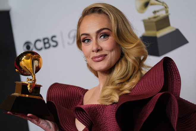 Adele je dobitnica kar 16 grammyjev. FOTO: Chris Delmas/Afp