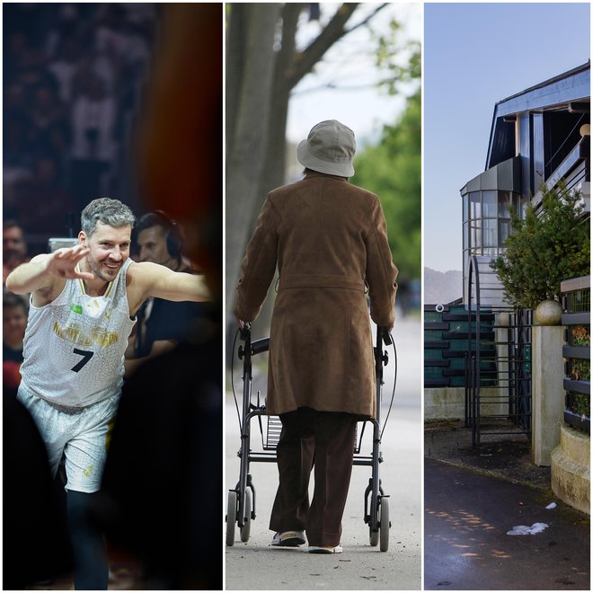 Goran Dragić, upokojenka in hiša Ivana Zidarja. FOTO: Jože Suhadolnik, Leon Vidic in Črt Piksi