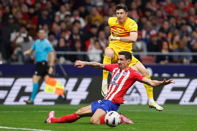 Atletico Madrid je znova resen kandidat za naslov španskega prvaka. FOTO: Oscar Del Pozo/AFP