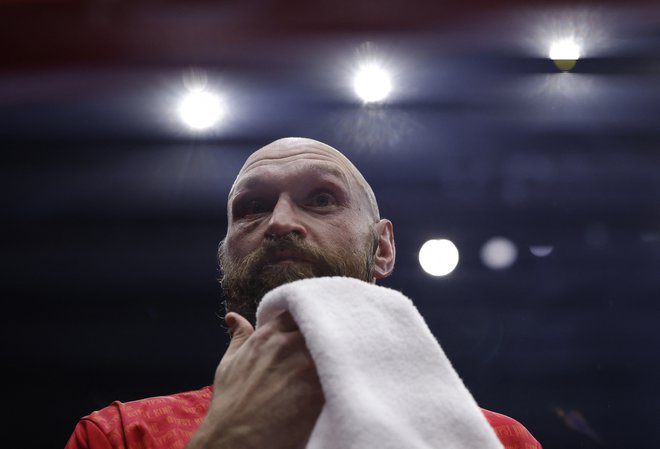 Tyson Fury po razglasiti ni skrival razočaranja. FOTO: Andrew Couldridge/Reuters