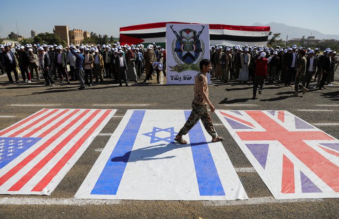 ZDA in Izrael zandnje mesece redno bombardirata Jemen. FOTO: Khaled Abdullah/Reuters