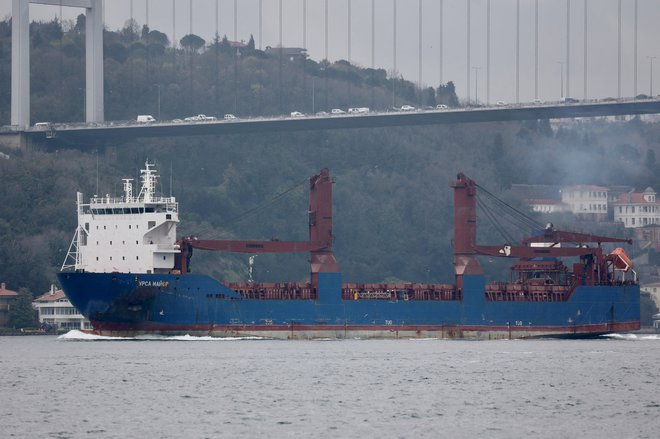 Ruska tovorna ladja Ursa Major. FOTO: Yoruk Isik/Reuters