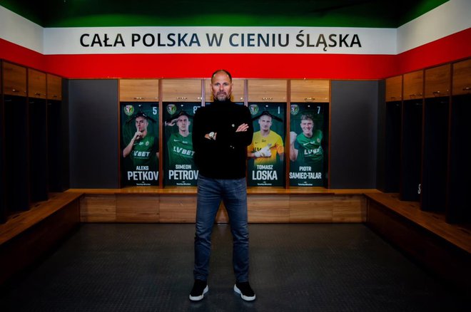 Ante Šimundža na predstaviti pri novem klubu. FOTO: Slask Wroclav