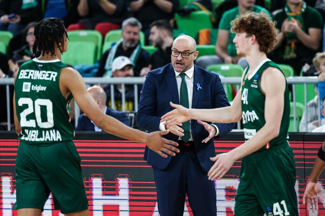 Največja okrepitev v aktualni sezoni je trener Zvezdan Mitrović, ki je v Ljubljano prinesel bogate izkušnje. FOTO: Cedevita Olimpija