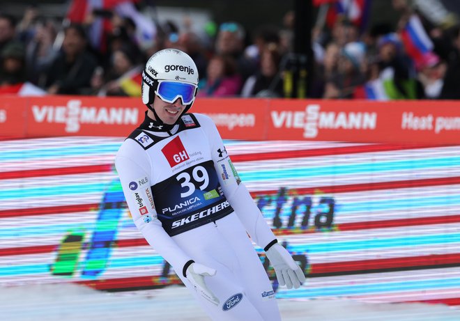 Timi Zajc upa, da bo v Oberstdorf pripotoval s čim bolj prazno glavo. FOTO: Dejan Javornik