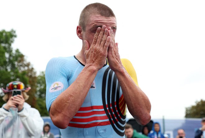 Remco Evenepoel je dvakratni olimpijski prvak. FOTO: Paul Childs /Reuters