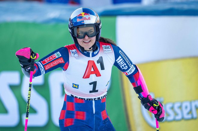 Zrinka Ljutić je dobro izkoristila številko 1. FOTO: Georg Hochmuth/AFP