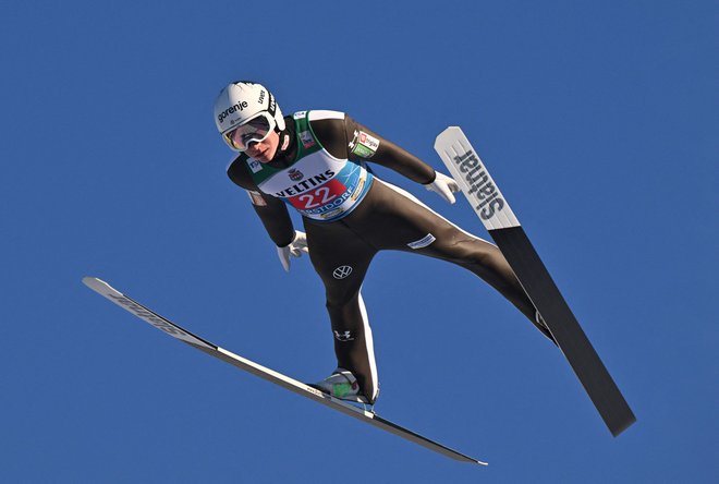 Anže Lanišek si je obetal več od prve tekme. FOTO: Kerstin Joensson/AFP