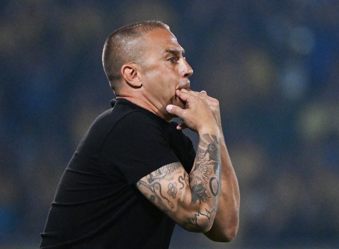 Fabio Cannavaro je letos vodil Udinese. FOTO: Alberto Lingria/Reuters