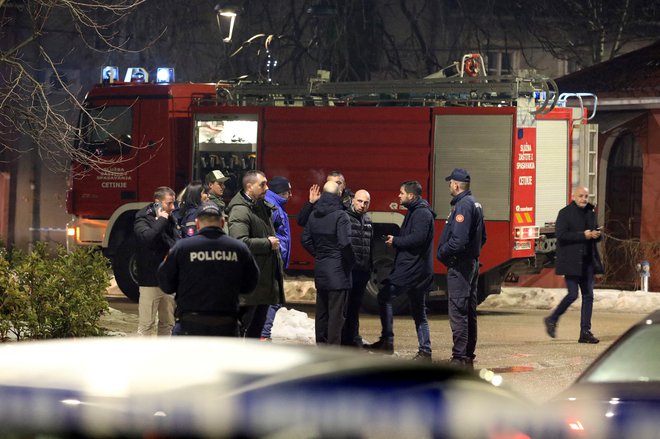 Moški v kraju Cetinje ubil več oseb. FOTO: Stevo Vasiljevic Reuters

 