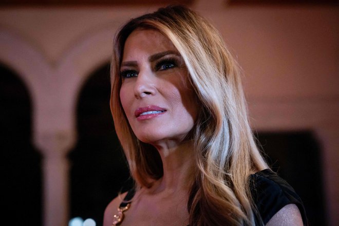 Prihodnja prva dama Melania Trump poziva k prizadevanjem za mir. FOTO: Getty Images Via Afp