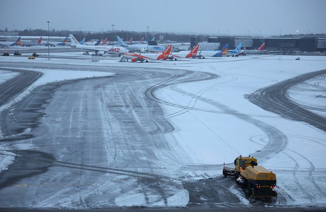 Letališče v Manchestru. FOTO: Phil Noble/Reuters