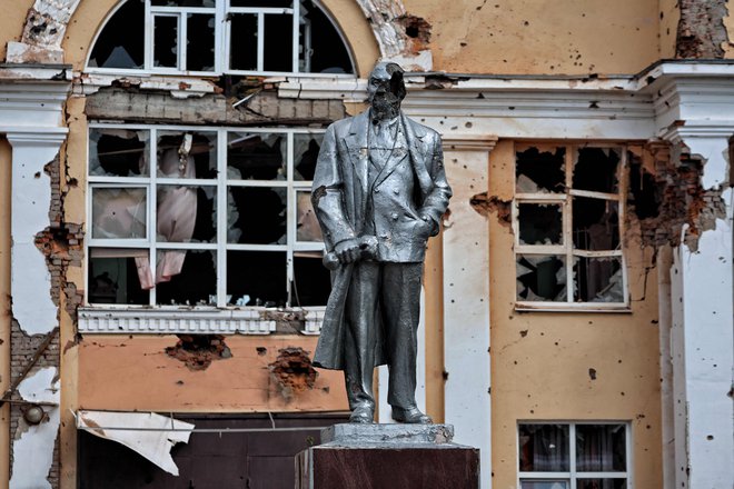 Ruski vojaški blogerji so tik pred novim letom pisali, da se njihova vojska že približuje mestu Sudža, ki ga je ukrajinska vojska zasedla avgusta. FOTO: Jan Dobronosov/AFP