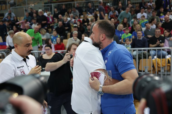 Veselin Vujović in Uroš Zorman sta ohranila dobre odnose. FOTO: Črt Piksi