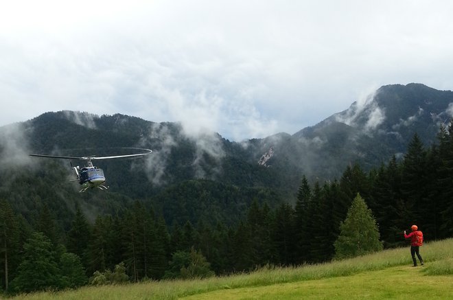 Helikopterje nujno poptrebujejo zlasti poleti, ko se v gorah zgodi ogromno nesreč. FOTO: GRS Radovljica