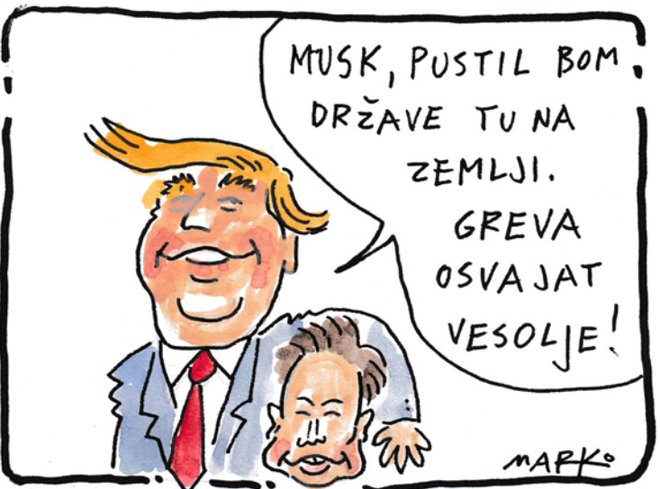 KARIKATURA: Marko Kočevar