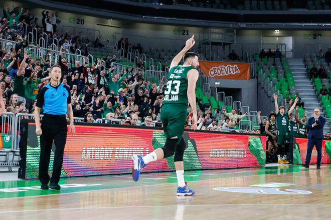 Danilo Tasić se je predstavil ljubljanski publiki, že v nedeljo bo igral proti nekdanji ekipi FMP-ja. FOTO: Cedevita Olimpija