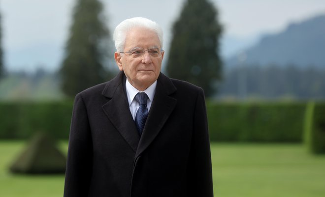 Iz kabineta predsednika vlade Roberta Goloba je mogoče slišati, da ne obžalujejo, da na odprtje EPK ne bo Giorgie Meloni. Za projekt EPK naj bi bilo bolje, da pride Sergio Mattarella, ki da v slovenski in italijanski javnosti uživa več ugleda. FOTO: Blaž Samec/Delo