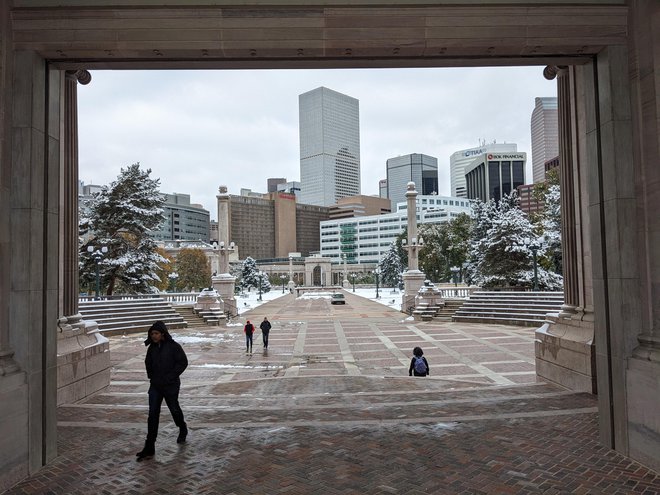 Denver je s 598.700 prebivalci 26. največje ameriško mesto in drugo največje na goratem zahodu ZDA. FOTO: Matjaž Panjan