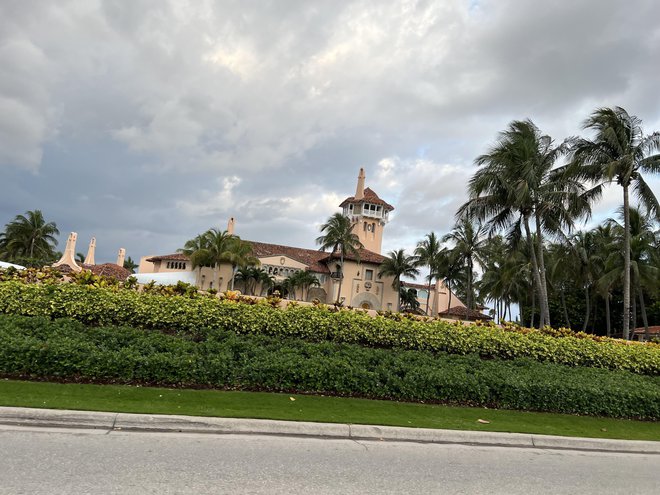 Floridsko posestvo Mar-a-Lago Donalda in Melanie Trump FOTO: Barbara Kramžar