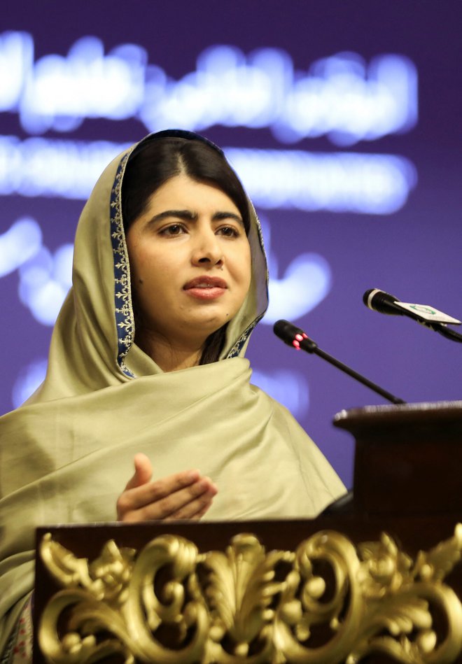 Udeležba na konferenci v Islamabadu je bila priložnost, da Malala Jusafzai prvič po letu 2018 obišče svojo državo. FOTO: Salahuddin/Reuters