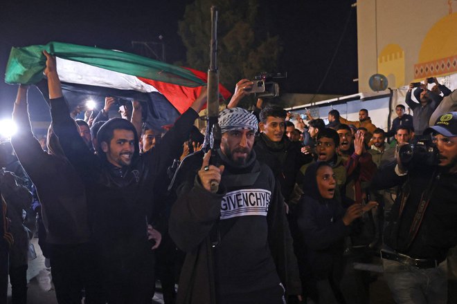 Slavje v Han Junisu na jugu Gaze. FOTO: Bashar Taleb/AFP