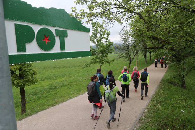 Spominska prireditev Pohod po Poti ob žici vsako leto poteka v organizaciji Mestne občine Ljubljana. FOTO: Dejan Javornik/Slovenske novice