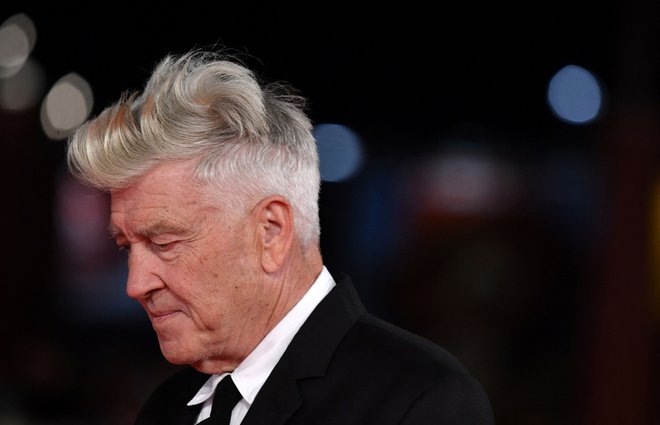 (FILES) US director David Lynch arrives at the 12th Rome Film Festival on November 4, 2017 in Rome. Lynch -- the groundbreaking director behind &quot;Mulholland Drive&quot; and television's &quot;Twin Peaks,&quot; who gained a cult following for his unsettling portraits of American life -- has died. He was 78 years old. (Photo by TIZIANA FABI / AFP)