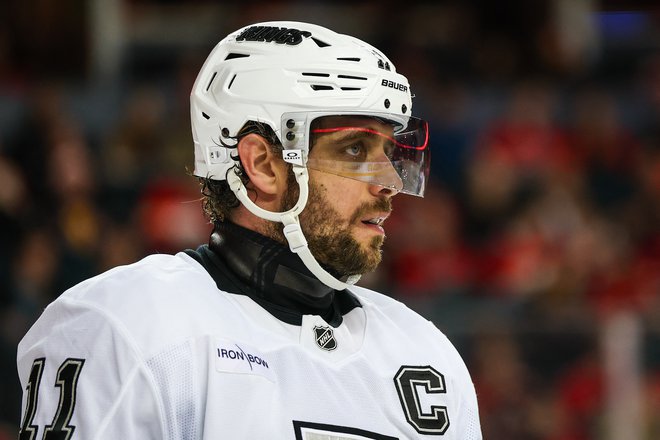 Anže Kopitar iz tekme v tekmo premika mejnike. FOTO: Sergei Belski/Usa Today Sports